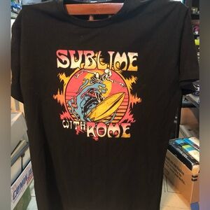 Sublime With Rome Tour T-Shirt 2019 Black Men’s Size Large Double Sided